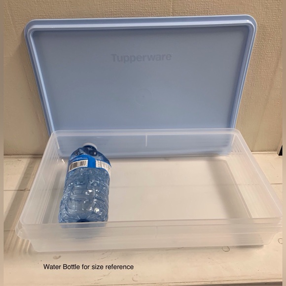 New Tupperware Snack-Stor Large Container - Blue - Picture 7 of 8